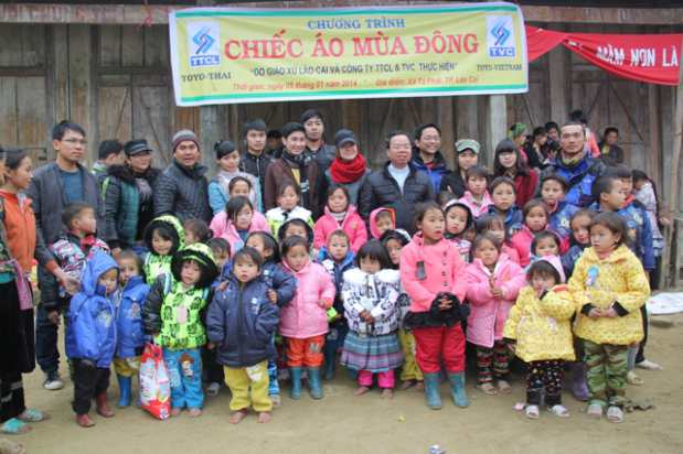 Giáo xứ Lào Cai: Chương trình Chiếc áo mùa đông