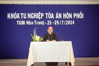 Khóa tu nghiệp về Tòa Án Hôn Phối tại TGM Nha Trang
