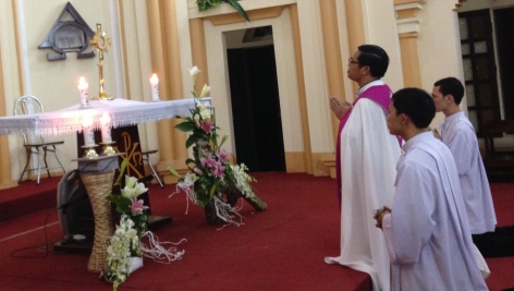 Tĩnh tâm linh mục đoàn giáo phận Hưng Hóa năm 2014