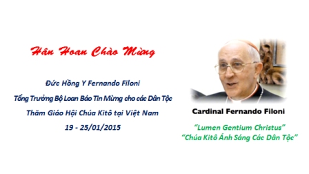 Tiểu sử Đức Hồng Y Fernando Filoni, Tổng Trưởng Bộ Loan Báo tin Mừng Cho Các Dân Tộc