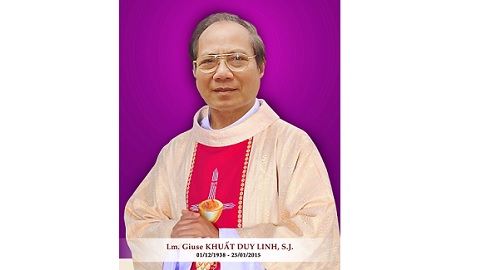 Cáo phó linh mục Giuse Khuất Duy Linh, S.J