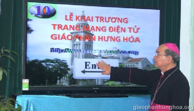 Những hình ảnh Khai trương trang web giáo phận Hưng Hóa