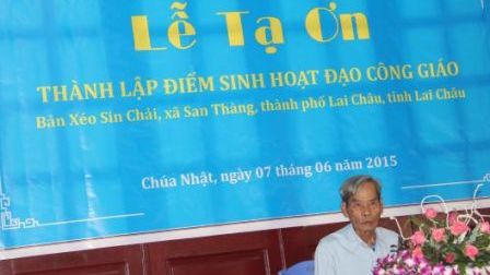 Sinh hoạt tôn giáo tại Lai Châu bước sang trang sử mới