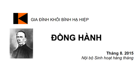 Đồng hành Khôi Bình tháng 8-2015