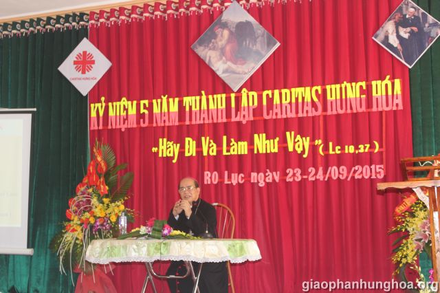 Đức cha Gioan Maria Vũ Tất - Giám mục Giáo phận Hưng Hóa chia sẻ