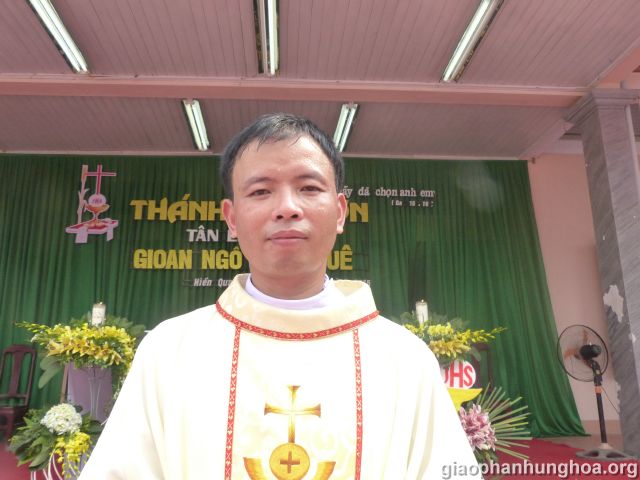 Tân linh mục Gioan Ngô Văn Khuê