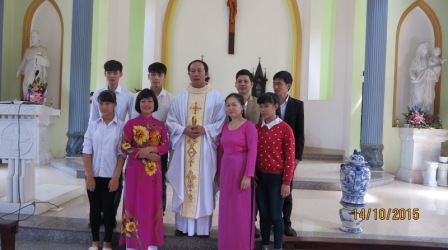 Giáo Xứ Đồn Vàng Chia Tay Cha Giuse Nguyễn Đức Khoái