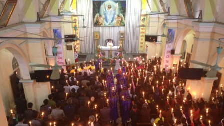 Đêm Vọng Phục Sinh 2016 tại Giáo xứ Phù Lao