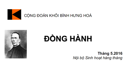 Đồng hành Khôi Bình tháng 05 -2016