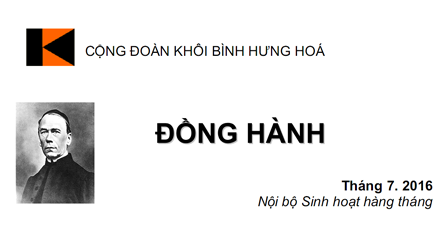 Đồng hành Khôi Bình tháng 7 - 2016