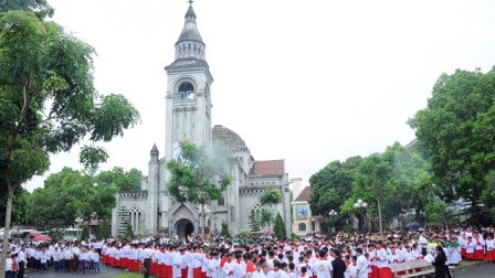 Ngày Lễ Hành Hương Năm Thánh của Lễ Sinh tại Nhà Thờ Chính Tòa Sơn Lộc