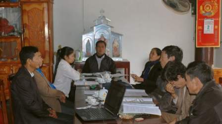 Ban Truyền Thông Giáo Hạt Tây Nam Phú Thọ Họp Linh Đạo Tháng 11 năm 2016