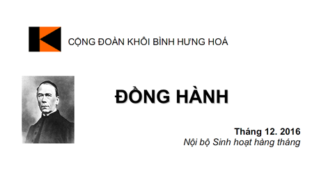 Đồng hành gia đình Khôi Bình tháng 12-2016