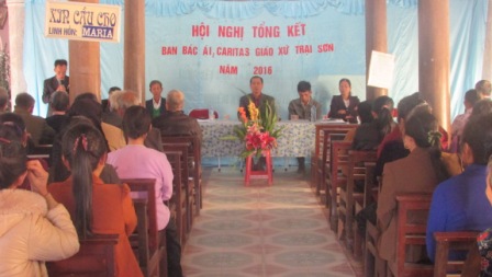 Ban Bác Ái – Hội Đoàn Caritas Giáo Xứ Trại Sơn Tổng Kết năm 2016