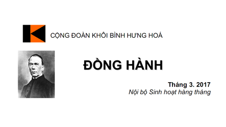 Đồng hành Khôi Bình tháng 03.2017