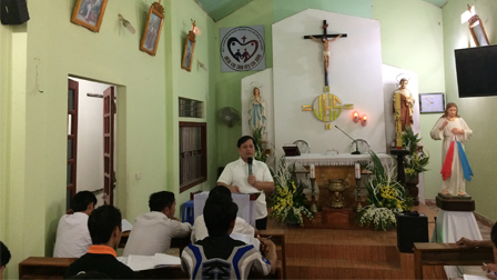 Giáo xứ Mường Nhé tổ chức khóa thường huấn dành cho Hội đồng giáo xứ tại giáo xứ Điện Biên