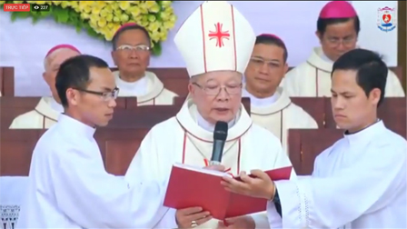 Thánh lễ tấn phong giám mục Đaminh Nguyễn Văn Mạnh - Giám mục phó Giáo phận Đà Lạt