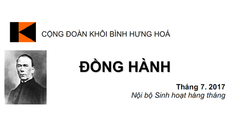 Đồng Hành Khôi Bình Tháng 07.2017