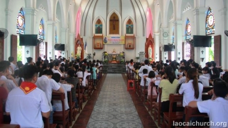 Lễ Bổn Mạng Thiếu Nhi Thánh Thể giáo xứ Lào Cai, Phố Lu và Bảo Yên