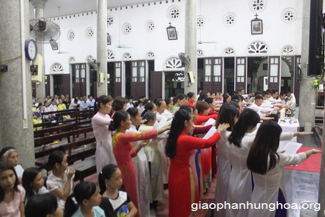 Các hội viên Legio Mariae tuyên hứa