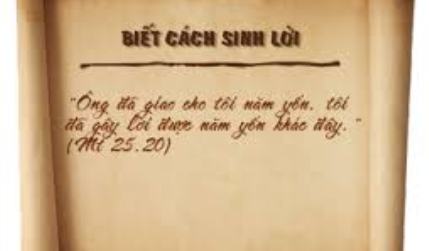 Suy Niệm Thứ Bẩy Sau CN XXI TN