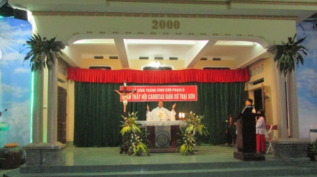 Hội Caritas Giáo Xứ Trại Sơn Mừng Lễ Quan Thầy
