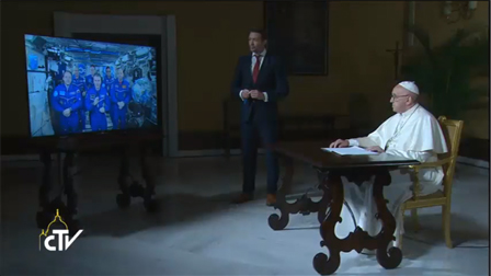 Đức Thánh Cha trò chuyện với phi hành đoàn trên trạm không gian quốc tế