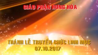 Giới Thiệu Các Tiến Chức Linh Mục Ngày 07.10.2017