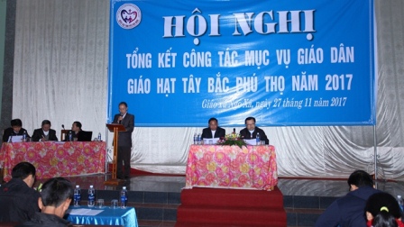 Hội Nghị Tổng Kết Công Tác Mục Vụ Giáo Hạt Tây Bắc Phú Thọ Năm 2017