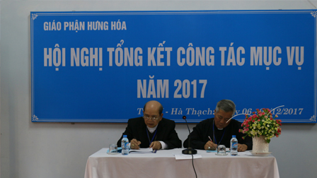 Hội Nghị Tổng Kết Công Tác Mục Vụ Của Giáo Phận Hưng Hoá Năm 2017