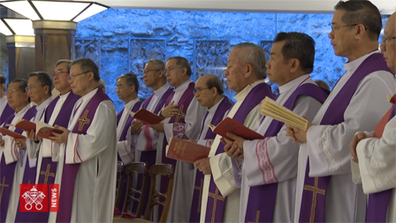 Các Giám Mục Việt Nam Đồng Tế Thánh Lễ Với Đức Thánh Cha