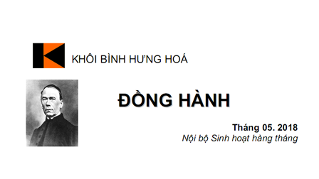 Đồng Hành Khôi Bình Tháng 05.2018