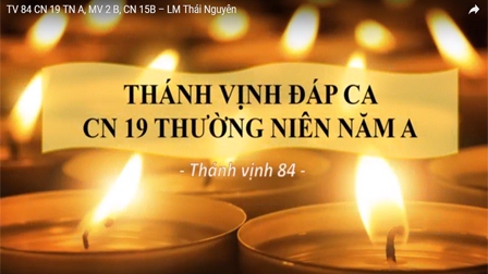 Thánh vịnh Đáp ca, Alleluia và Hiệp lễ Chúa nhật 15 thường niên năm B của Linh mục Thái Nguyên