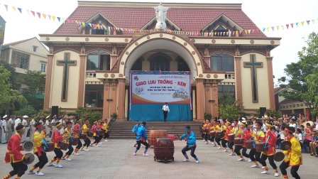 Ngày giao lưu Đội Trống - Kèn liên xứ: Hà Thạch, Trù Mật, Bãi Dòng, Xuân Thành, Vân Thê, Phù Lỗ và Thạch Bích