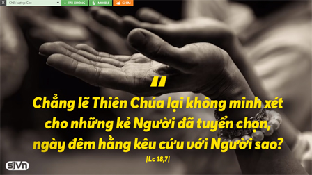 Đài Phát Thanh Vatican Thứ Bảy Ngày 17.11.2018