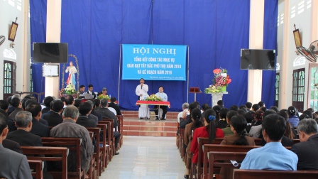 Hội Nghị Tổng Kết Công Tác Mục Vụ Giáo Hạt Tây Bắc Phú Thọ Năm 2018