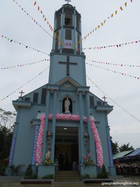 Ngôi nhà thờ mới của giáo họ Xuân Ứng