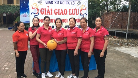 Giáo Xứ Nghĩa Lộ Tổ Chức Giao Lưu Bóng Chuyền Hơi