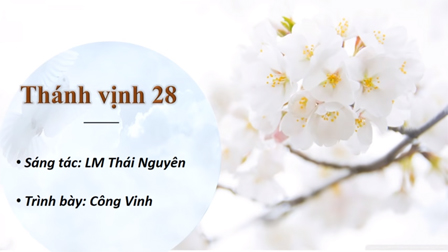 Thánh vịnh Đáp ca Chúa nhật lễ Chúa Giêsu chịu Phép Rửa của Linh mục Thái Nguyên