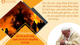 Ý cầu nguyện của Đức giáo hoàng, tháng 03.2019