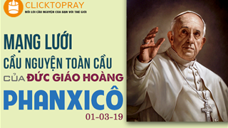 Tông đồ cầu nguyện, ngày 01.03.2019