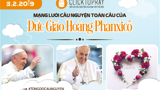 Tông đồ cầu nguyện, ngày 03.03.2019