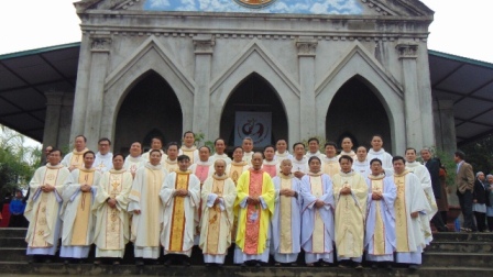 Thánh lễ mừng quan thầy và kết thúc sứ vụ của cha Giuse Nguyễn Thái Hà tại giáo xứ Tuyên Quang