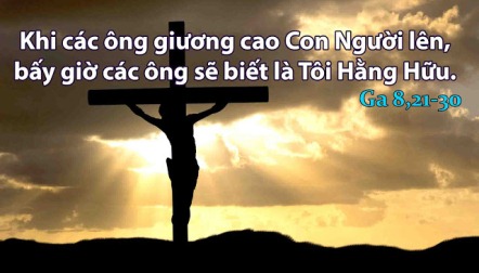 Suy Niệm Tin Mừng Thứ Ba Tuần 5 Mùa Chay