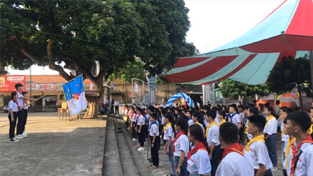 Giáo xứ Tình Lam tổ chức hội chợ cho các em thiếu nhi Thánh Thể, ngày 09.06.2019