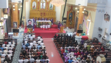 Giáo Xứ Yên Bái: Thánh Lễ Giỗ 25 Năm Cha Cố Vinh Sơn Nguyễn Văn Trọng