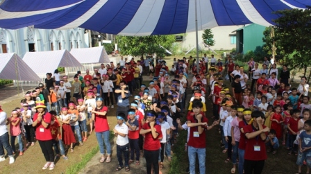 Giáo Xứ Tân Quang: Hội Trại Hè Thiếu Nhi 2019 Với Chủ Đề “Thắp Sáng Tình Yêu Gia Đình”