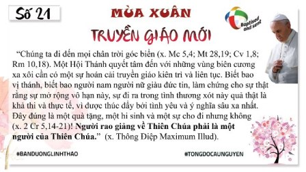 Mùa Xuân Truyền Giáo Mới Số 20 và 21