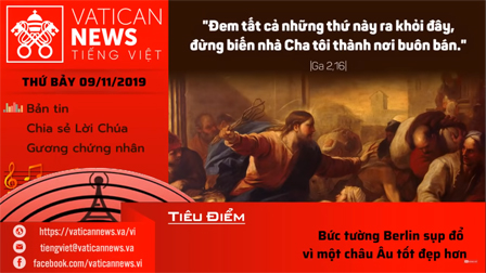 Đài Phát Thanh Vatican thứ Bảy 09.11.2019