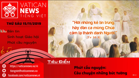 Đài Phát Thanh Vatican thứ Sáu 15.11.2019